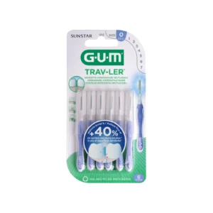GUM Trav-ler Μεσοδόντια Βουρτσάκια 0.6mm Μπλε 6τμχ (1312)