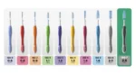 GUM Trav-ler Μεσοδόντια Βουρτσάκια 1.3mm Κίτρινα 6τμχ (1514)