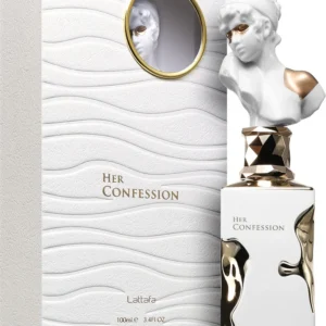 Lattafa Her Confession Eau de Parfum Γυναικείο Άρωμα με Τουμπερόζα, Λιβάνι & Βανίλια 100ml