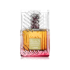 Lattafa Khamrah Dukhan Eau de Parfum Unisex Άρωμα με Καπνό, Λιβάνι & Κεχριμπάρι 100ml