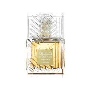 Lattafa Khamrah Qahwa Eau de Parfum Unisex Άρωμα με Αραβικό Καφέ, Κάρδαμο & Βανίλια 100ml
