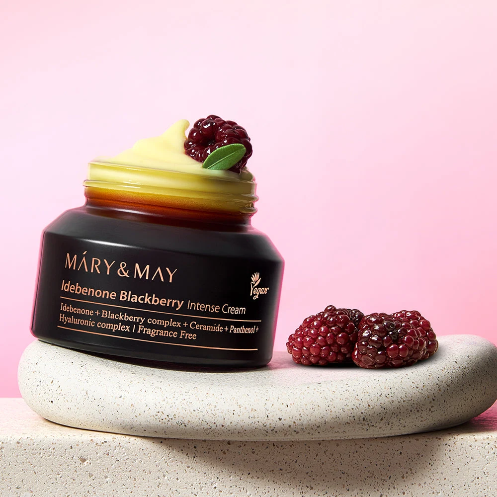 Mary & May Idebenone + Blackberry Intense Cream – το βάζο των 70gr
