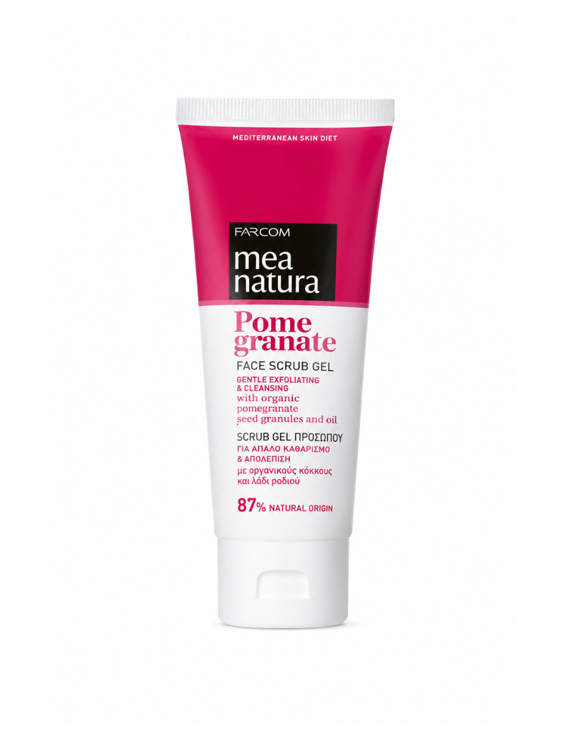 Mea Natura Pomegranate Gel Απολέπισης Προσώπου 100ML Mea Natura Pomegranate Gel Απολέπισης Προσώπου 100ML