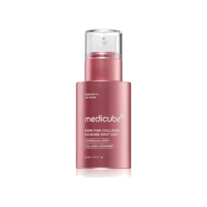 Medicube PDRN Pink Collagen Exosome Shot 2000 Ampoule Serum Προσώπου με PDRN, Εξωσώματα & Νιασιναμίδη για Λεύκανση & Ατέλειες 30ml