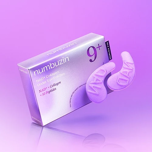 Τα μοβ hydrogel επιθέματα με την περλέ λάμψη – 5 ζεύγη σε ατομικές συσκευασίες