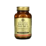 Solgar Biotin 5000mcg Βιοτίνη για Μαλλιά, Δέρμα & Νύχια 50 Φυτικές Κάψουλες