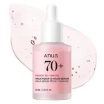 Anua Peach 70 Niacin Serum Ορός Λάμψης με Νιασιναμίδη 30ml – η ροζ υδατική υφή
