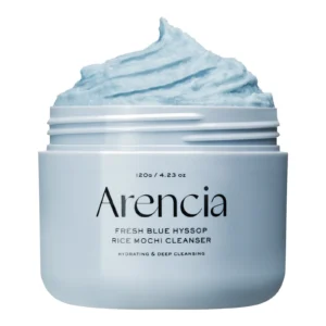 Arencia Fresh Blue Hyssop Rice Mochi Cleanser 120g