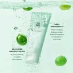 Green Plum Cleanser: νερό πράσινου δαμάσκηνου και εκχύλισμα φασολιού mung