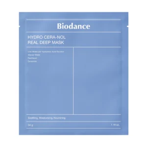 Biodance Hydro Cera-nol Real Deep Mask Μάσκα Προσώπου Hydrogel για Ενυδάτωση 34g