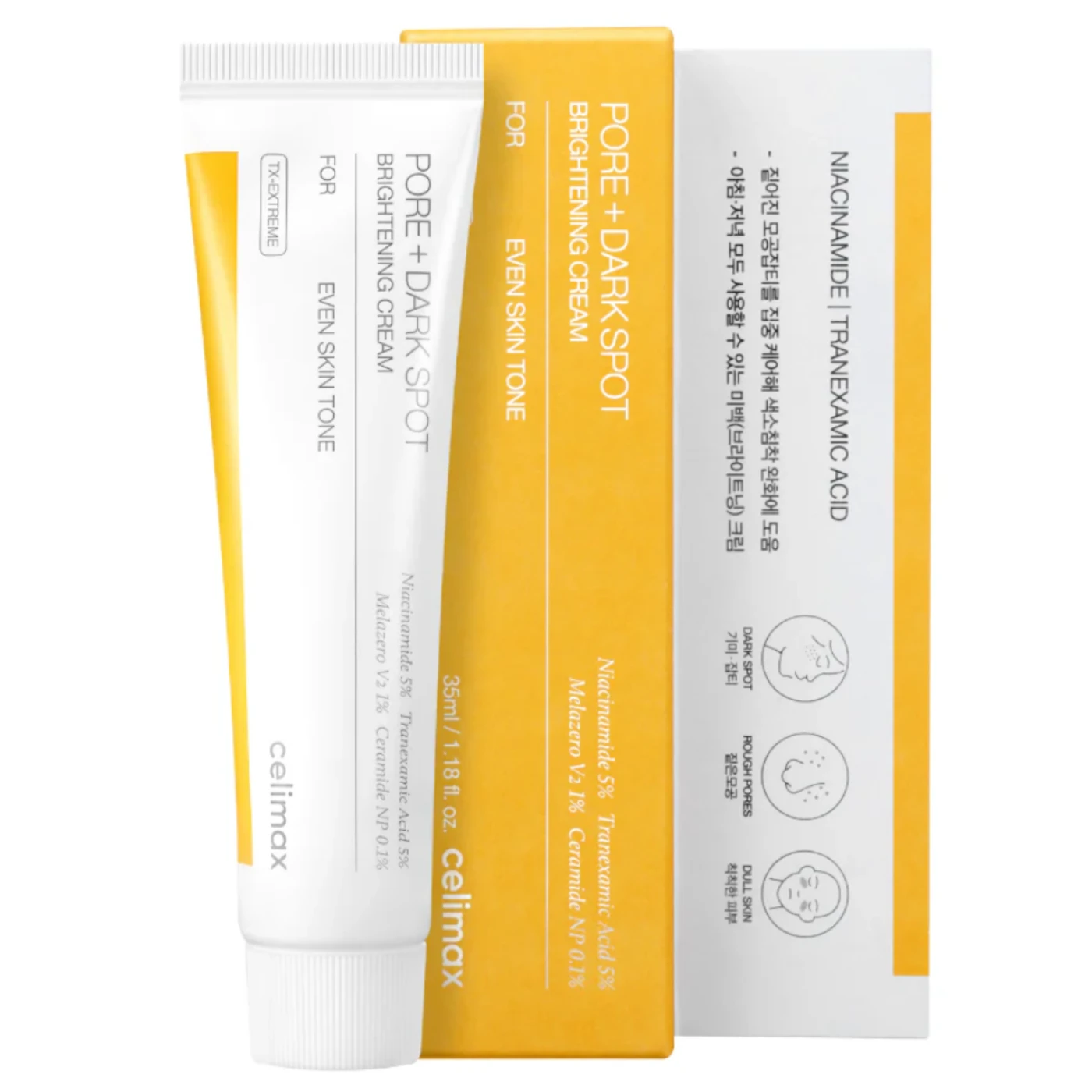 Celimax Pore + Dark Spot Brightening Cream – συσκευασία