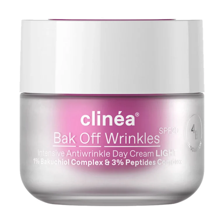 Clinéa Bak Off Wrinkles Light Αντιγηραντική Κρέμα Προσώπου Ημέρας SPF20 με Βιορετινόλη, Πεπτίδια & Πρεβιοτικά 50ml