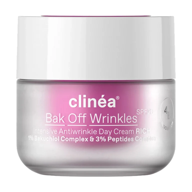 Clinéa Bak Off Wrinkles Rich Αντιγηραντική Κρέμα Προσώπου Ημέρας SPF20 με Βιορετινόλη, Πεπτίδια & Υαλουρονικό 50ml