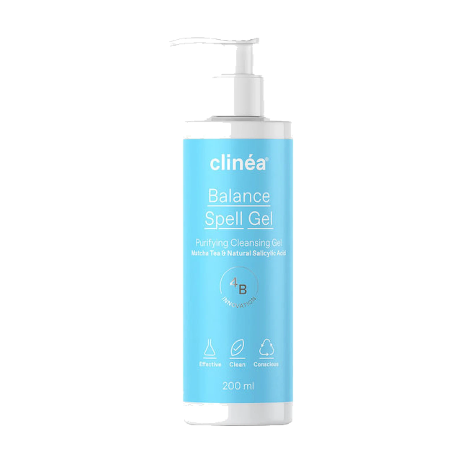 Clinéa Balance Spell Gel Καθαρισμού Προσώπου για Έλεγχο Λιπαρότητας με Matcha & Σαλικυλικό Οξύ 200ml Clinéa Balance Spell Gel Καθαρισμού Προσώπου για Έλεγχο Λιπαρότητας με Matcha & Σαλικυλικό Οξύ 200ml