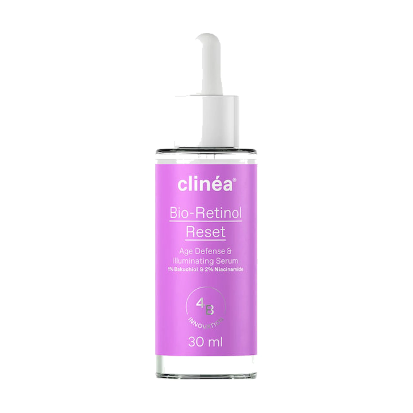 Clinéa Bio-Retinol Reset Αντιγηραντικό Serum Προσώπου με 1% Bakuchiol & 2% Νιασιναμίδη για Λάμψη 30ml Clinéa Bio-Retinol Reset Αντιγηραντικό Serum Προσώπου με 1% Bakuchiol & 2% Νιασιναμίδη για Λάμψη 30ml