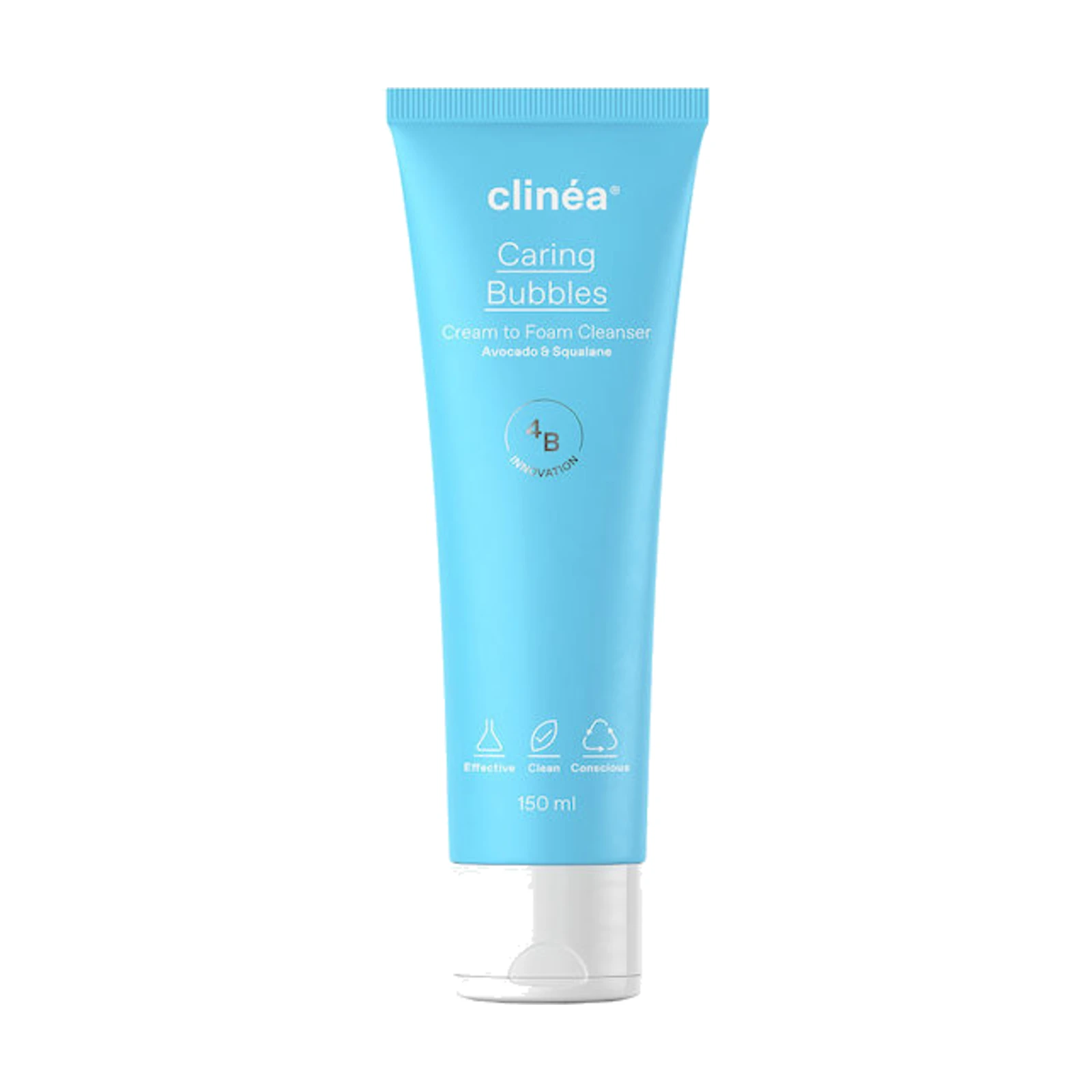 Clinéa Caring Bubbles Κρεμώδης Αφρός Καθαρισμού Προσώπου με Αβοκάντο & Σκουαλάνιο 150ml Clinéa Caring Bubbles Κρεμώδης Αφρός Καθαρισμού Προσώπου με Αβοκάντο & Σκουαλάνιο 150ml