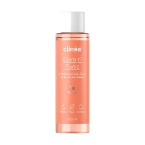 Clinéa Glam n’ Tonic Απολεπιστική Λοσιόν Τόνωσης Προσώπου με Γλυκολικό Οξύ, Πανθενόλη & Υαλουρονικό 200ml