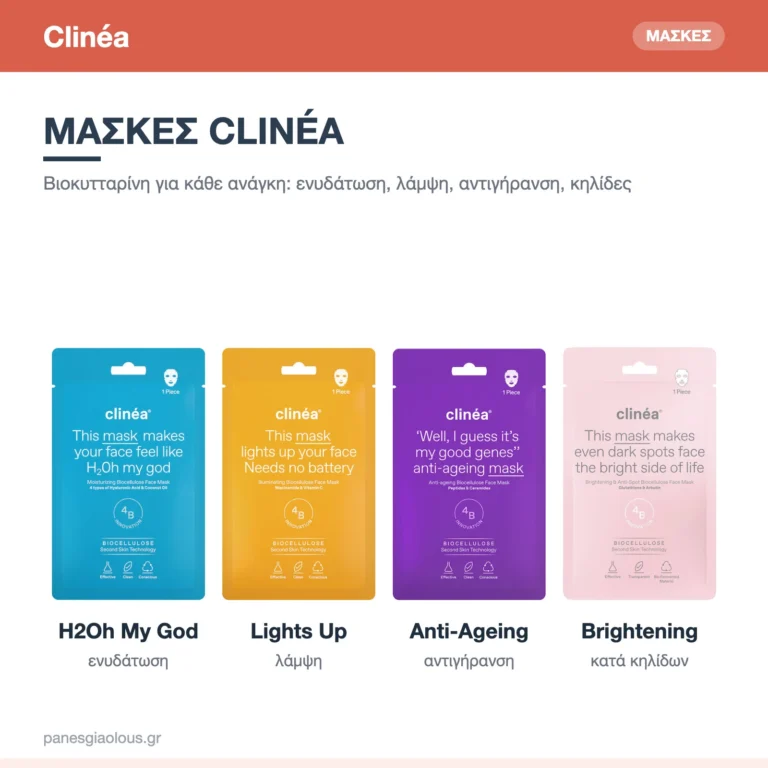 Μάσκες προσώπου Clinéa
