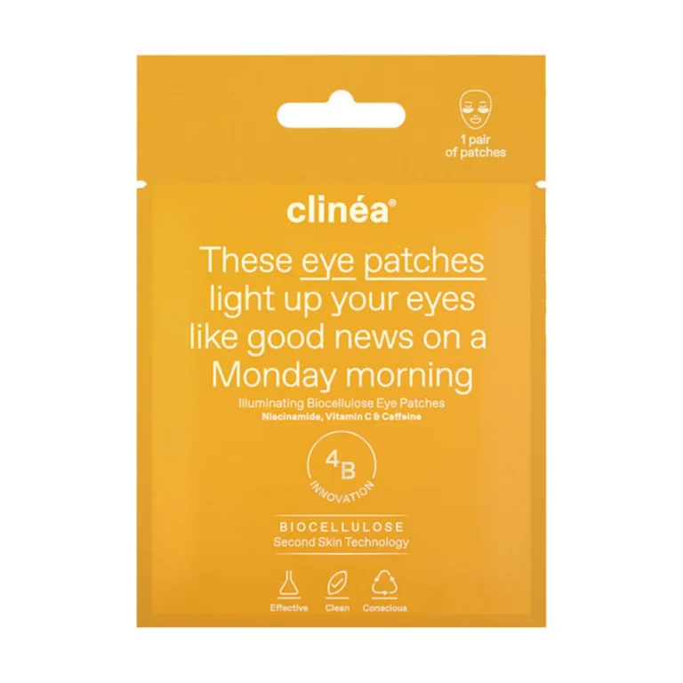 Clinéa Illuminating Patches Ματιών Βιοκυτταρίνης για Λάμψη & Σακούλες 1 ζεύγος