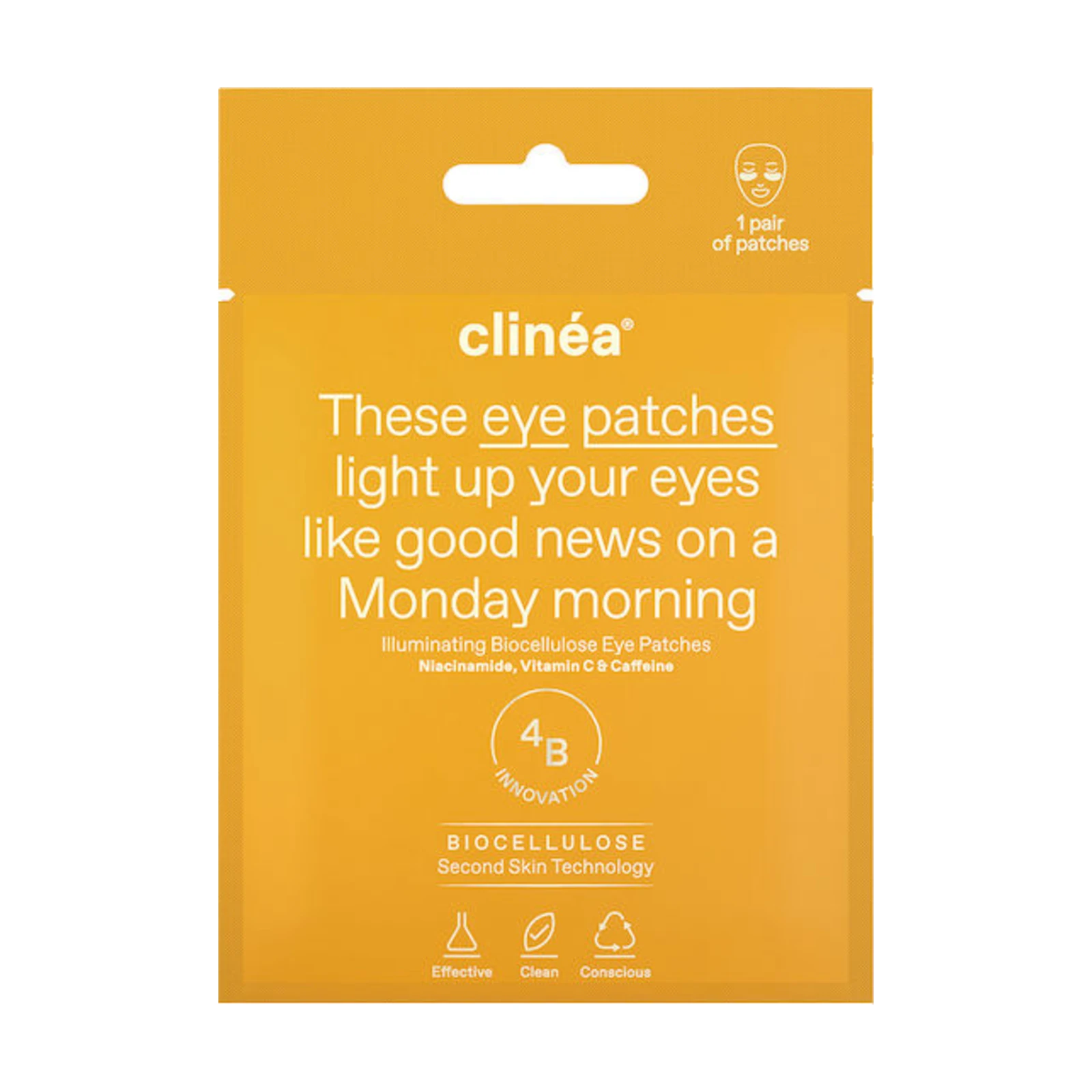 Clinéa Illuminating Patches Ματιών Βιοκυτταρίνης για Λάμψη & Σακούλες 1 ζεύγος Clinéa Illuminating Patches Ματιών Βιοκυτταρίνης για Λάμψη & Σακούλες 1 ζεύγος