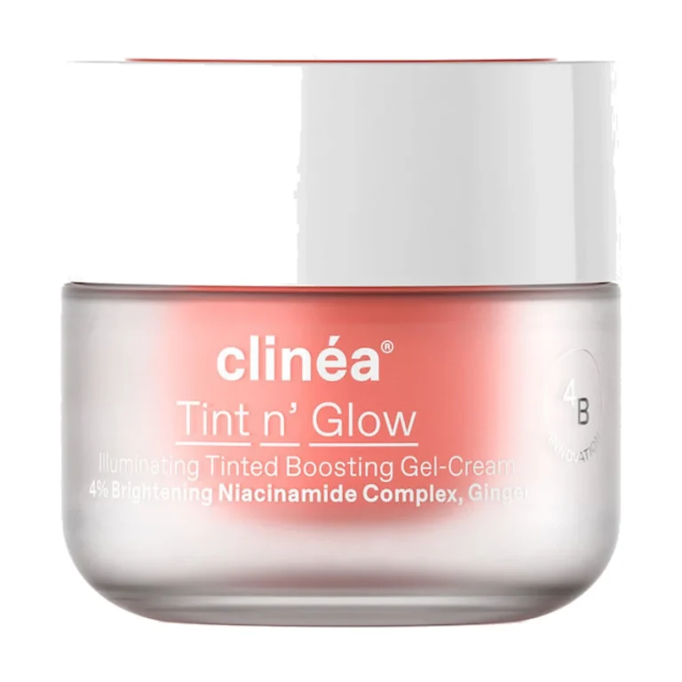 Clinéa Tint n’ Glow Light Gel-Κρέμα Ημέρας με Χρώμα για Αντιγήρανση & Λάμψη με Νιασιναμίδη & Πρεβιοτικά 50ml