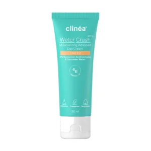 Clinéa Water Crush Tinted Light Ενυδατική Κρέμα Προσώπου Ημέρας με Χρώμα SPF15, Υαλουρονικό & Βιταμίνη C 50ml