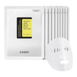 COSRX Advanced Snail Mucin Power Sheet Mask 10 τεμάχια – υφασμάτινη μάσκα με snail mucin