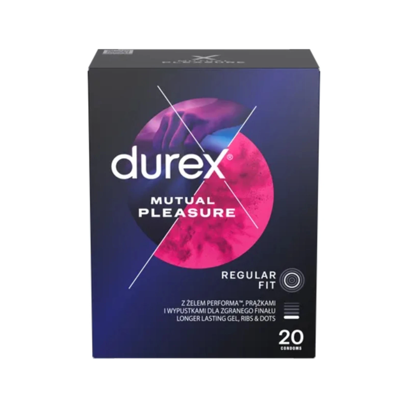 Durex Mutual Pleasure 20 προφυλακτικά – συσκευασία 20 τεμαχίων