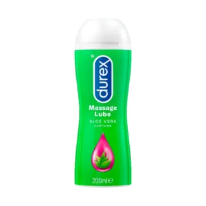 Durex Play Massage 2 in 1 Λιπαντικό & Gel Μασάζ με Αλόη Βέρα 200ml