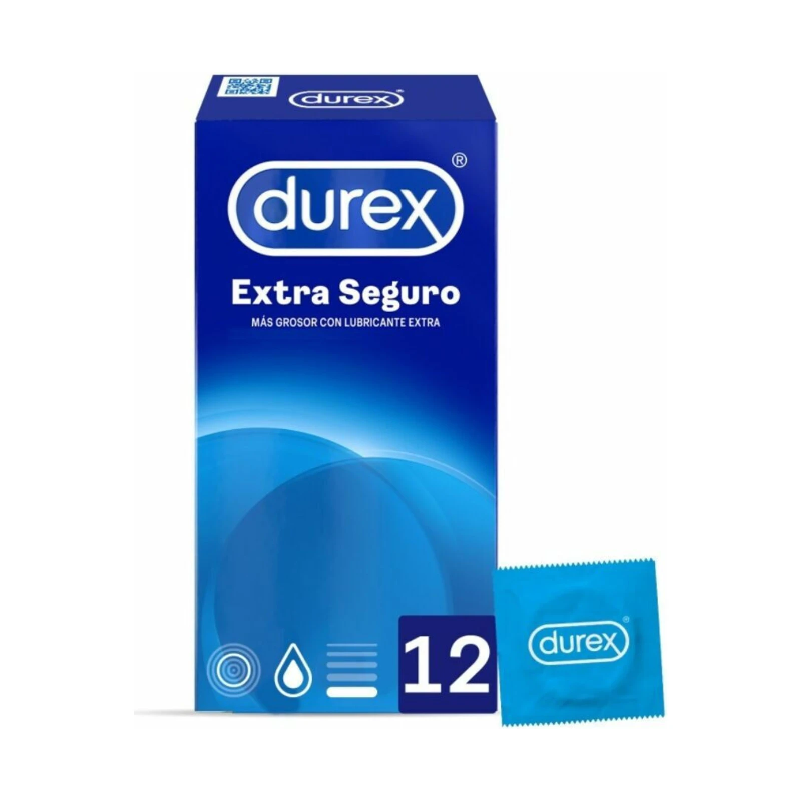 Durex Προφυλακτικά Extra Safe 12τμχ 56mm (Extra Seguro) Durex Προφυλακτικά Extra Safe 12τμχ 56mm (Extra Seguro)