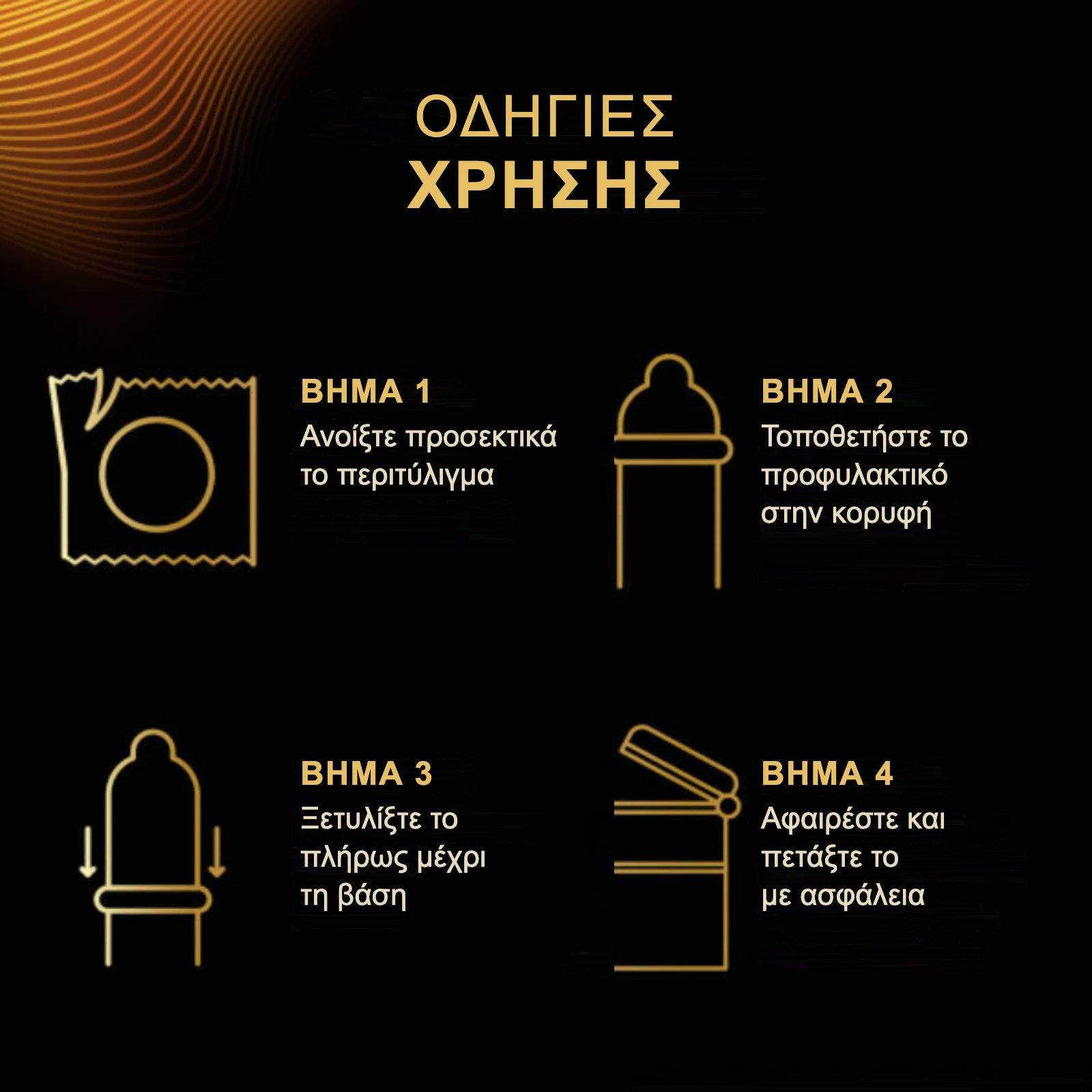 Χρήση & απόρριψη σε 4 βήματα