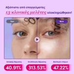 EQQUALBERRY Bakuchiol Plumping Serum 30ml – κλινικές μελέτες