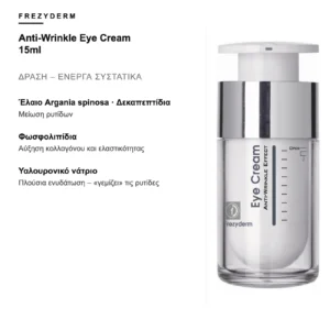 Frezyderm Anti-Wrinkle Eye Cream 15ml – δράση και ενεργά συστατικά