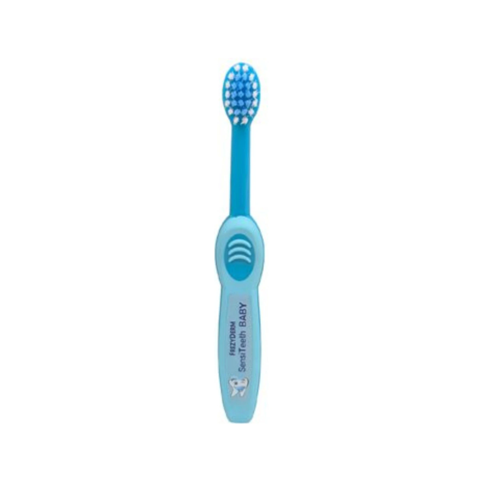 Frezyderm Sensiteeth Baby – βρεφική οδοντόβουρτσα 6–36 μηνών, γαλάζια