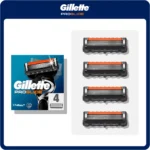 Gillette ProGlide Ξυριστική Μηχανή με 4 Ανταλλακτικές Κεφαλές 5 Λεπίδων, Λιπαντική Ταινία & Βάση Στήριξης