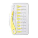 Jordan Brush Between Μεσοδόντια Βουρτσάκια με Λαβή 0.7mm Large Κίτρινα 10τμχ