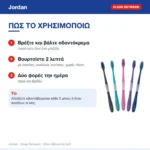 Jordan Clean Between Οδοντόβουρτσα Soft (Τυχαία Επιλογή Χρώματος) – πώς χρησιμοποιείται