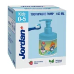 Jordan Kids Παιδική Οδοντόκρεμα με Αντλία 0-5 Ετών με Γεύση Φράουλα 150ml