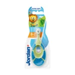Jordan Step By Step Βρεφική Οδοντόβουρτσα 0-2 Ετών Extra Soft – συσκευασία