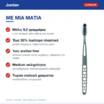 Jordan Ultralite Οδοντόβουρτσα Medium (Τυχαία Επιλογή Χρώματος) – με μια ματιά