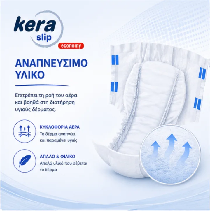 Kera Slip Super – αναπνεύσιμο υλικό