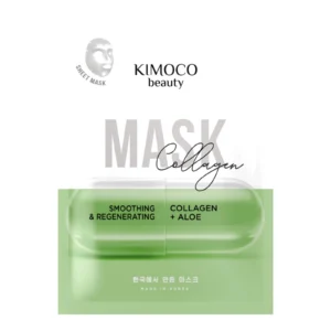 Kimoco Beauty Collagen & Aloe Sheet Mask 23ml