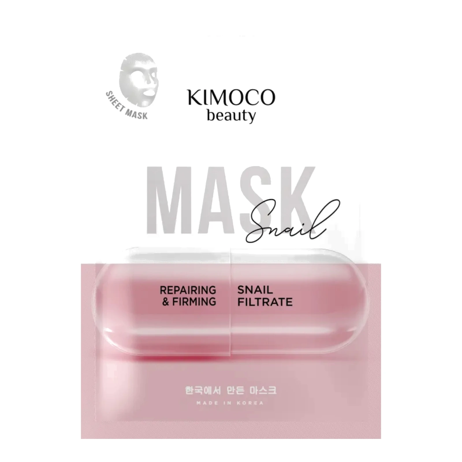 Kimoco Beauty Snail Sheet Mask 23ml