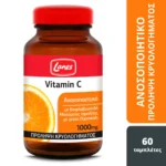 Lanes Vitamin C 1000mg & Βιοφλαβονοειδή για Ανοσοποιητικό, Γεύση Πορτοκάλι, 60 Μασώμενες Ταμπλέτες