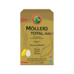 Möller’s Total Plus Ωμέγα-3 + Πολυβιταμίνη με Ginseng, Ροδιόλα & Κράταιγο, 28 Κάψουλες + 28 Ταμπλέτες