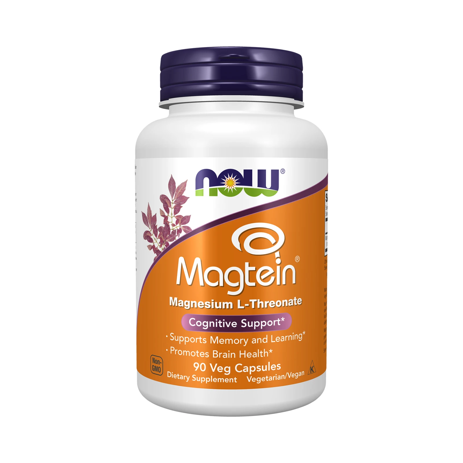 Now Foods Magtein Magnesium L-Threonate 666mg 90 κάψουλες