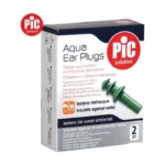 PiC Solution Aqua Kids Παιδικές Ωτοασπίδες Σιλικόνης για Κολύμβηση Πράσινες 2τμχ