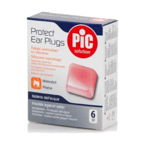 PiC Solution Protect Ωτοασπίδες Σιλικόνης για Νερό & Θόρυβο Ροζ 6τμχ