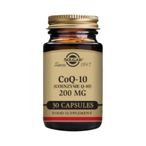 Solgar COQ-10 (Coenzyme Q-10) χωρίς Γλουτένη 200mg 30 φυτικές κάψουλες