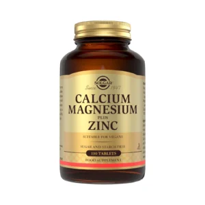 Solgar Calcium Magnesium Plus Zinc 100 ταμπλέτες